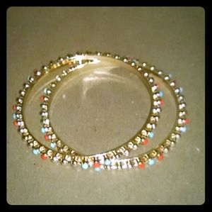 Beautiful inlay beaded bracelets